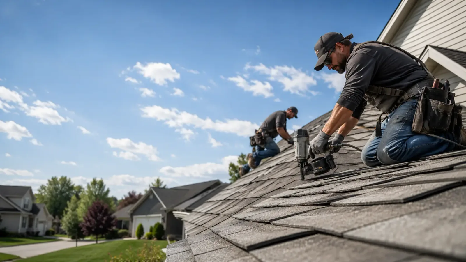 Storm Damage Roof Repair in Leckrone, PA near me